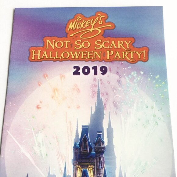 2019 Mickey's Not So Scary Halloween Party Park Map - Picture 3 of 7